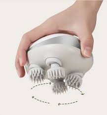 scalp massager designed for stress relief