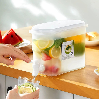 REFRIGERATOR COLD JUICE JAR . 3.5 LITRE COLD KETTLE . BEST FOR KEEPING JUICE IN FRIDGE. image 2