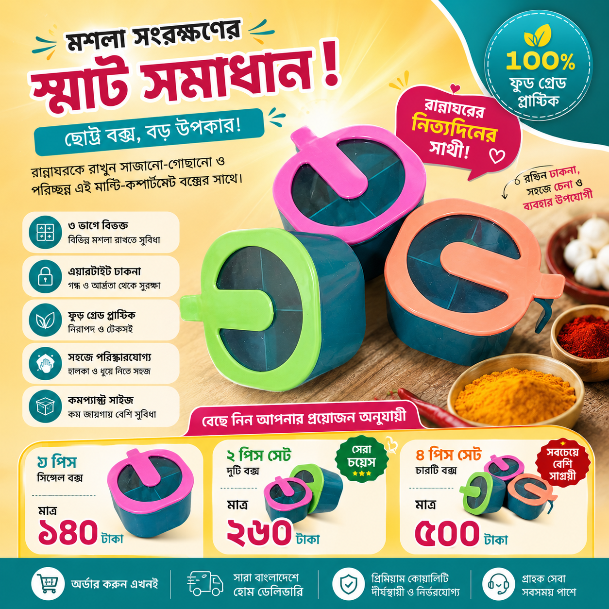 মশলা  পট | Spice Pot